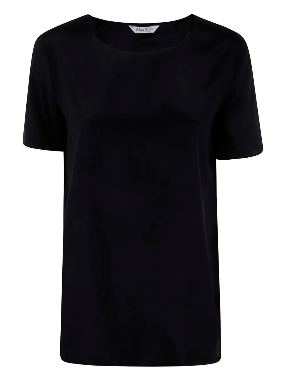 

Топ с короткими рукавами MAX MARA, черный