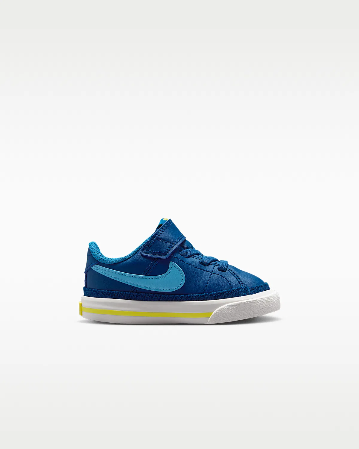 Детские кроссовки Nike Court Legacy, Court Blue/Sonic Yellow/Phantom/Dutch Blue — фото 3