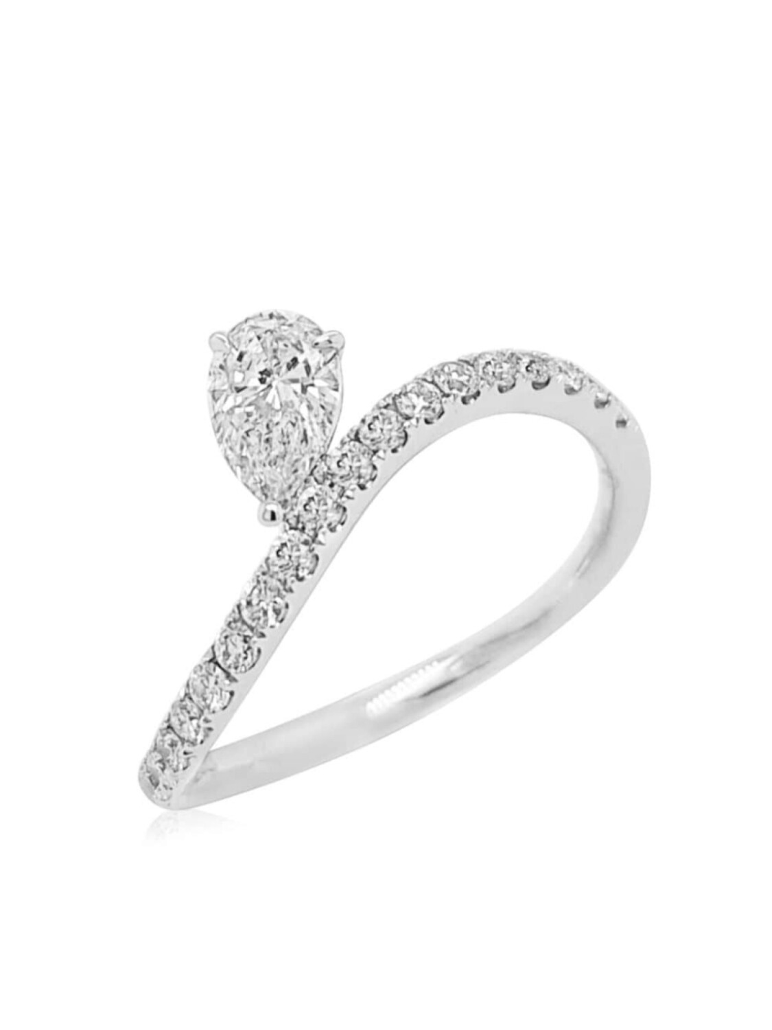 

Платиновое кольцо с бриллиантами HYT Jewelry, серебряный
