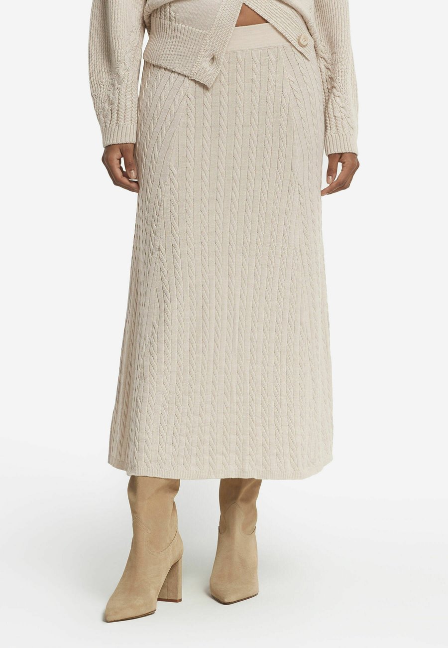 

Юбка Falconeri A-line skirt, Natürlich Stone/Off-White