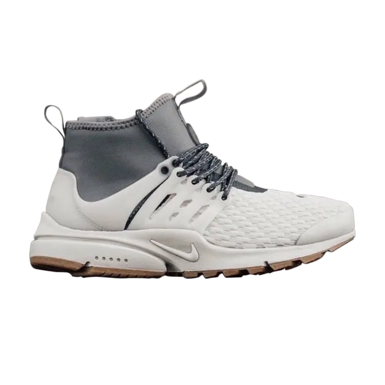 

Кроссовки Nike Wmns Air Presto Mid Utility Premium 'Light Bone', серый