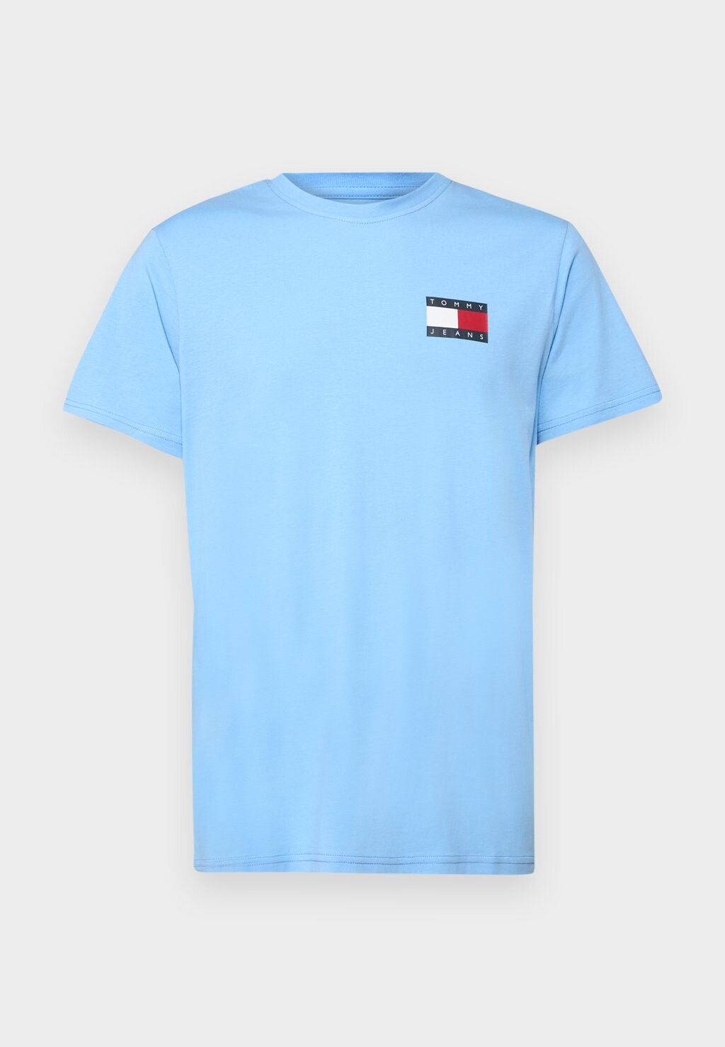 

Базовая футболка SLIM ESSENTIAL FLAG TEE Tommy Jeans, светло-голубой