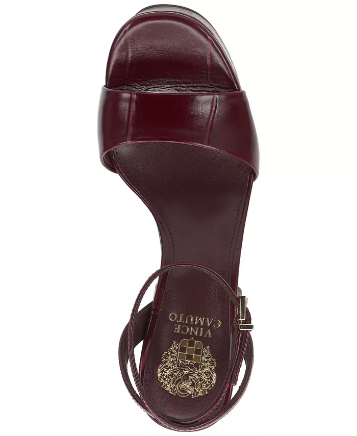 Женские сандалии на платформе Pendry Vince Camuto, красный — фото 4