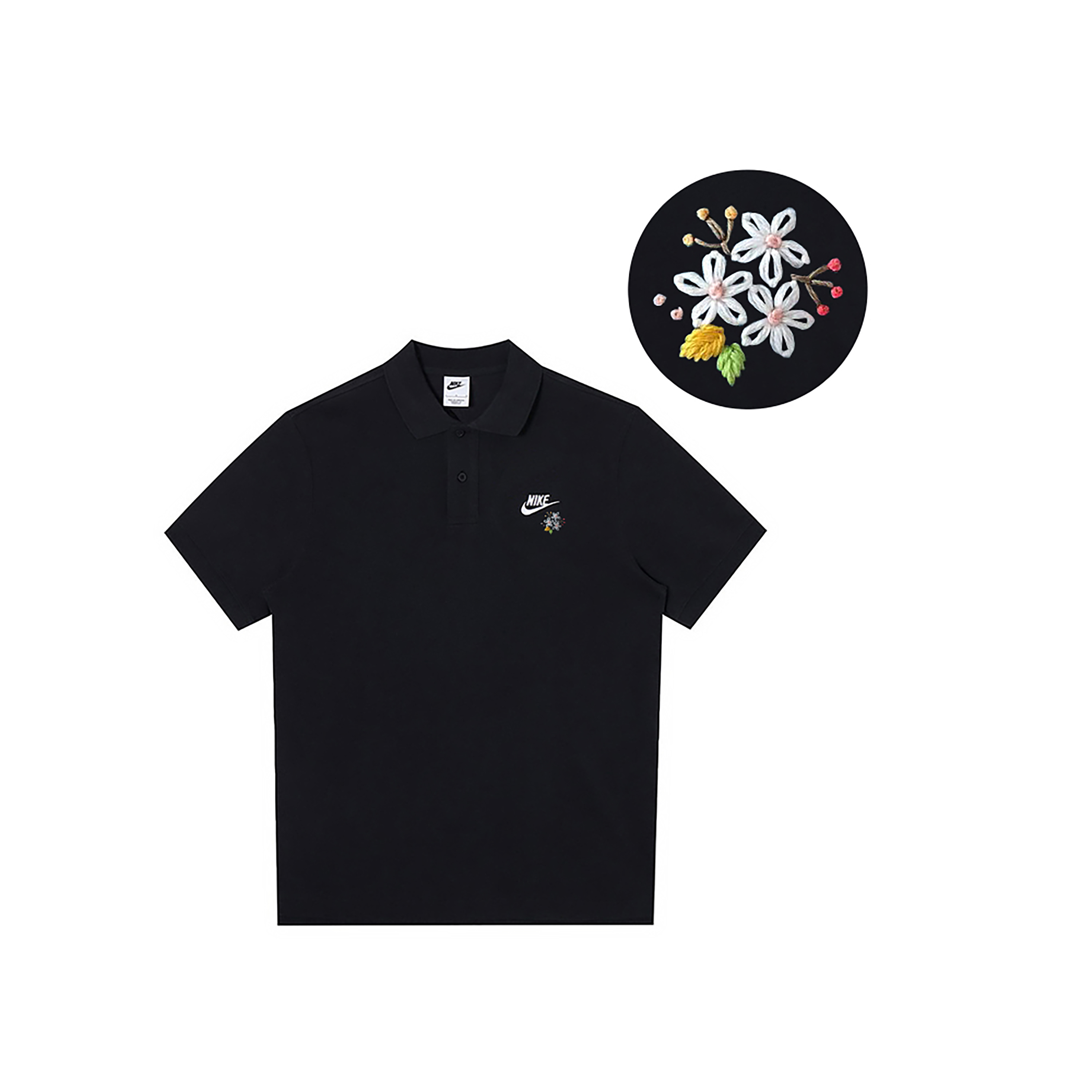 

Nike Спортивная поло мужская black, Черный, Nike Спортивная поло мужская black