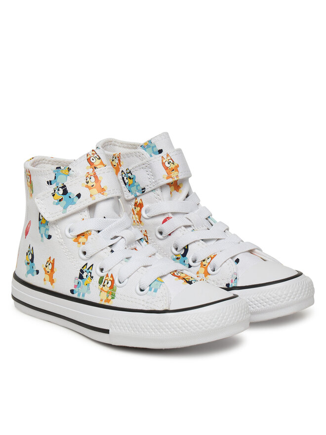 Тканевые кеды Converse x Bluey Chuck Taylor All Star Easy On A16463C Converse, белый — фото 2