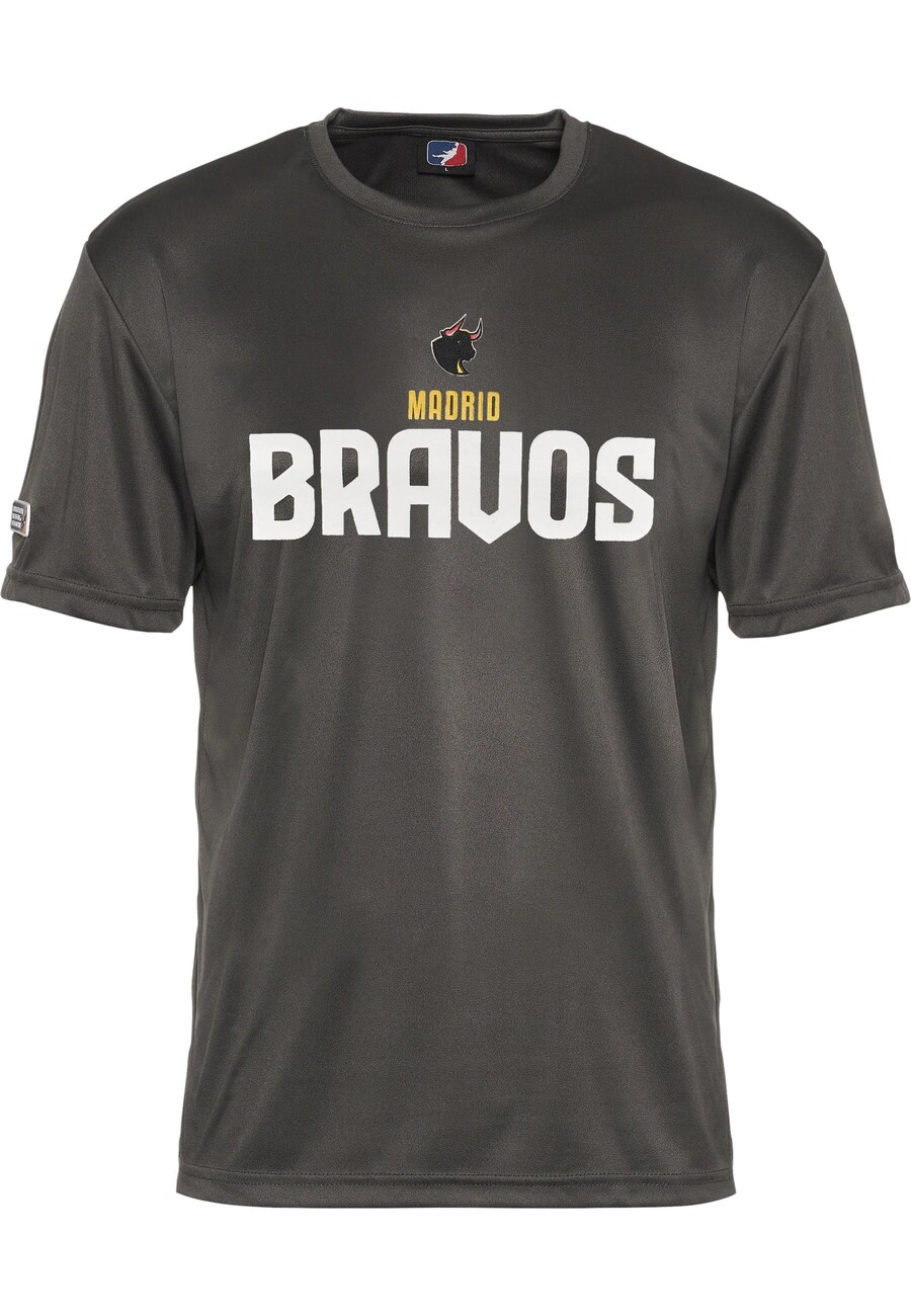 

Рубашка DEF DefShop x European League of Football Madrid Bravos, темно-серый