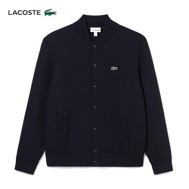 

Кардиган Lacoste вязаный, темно-синий
