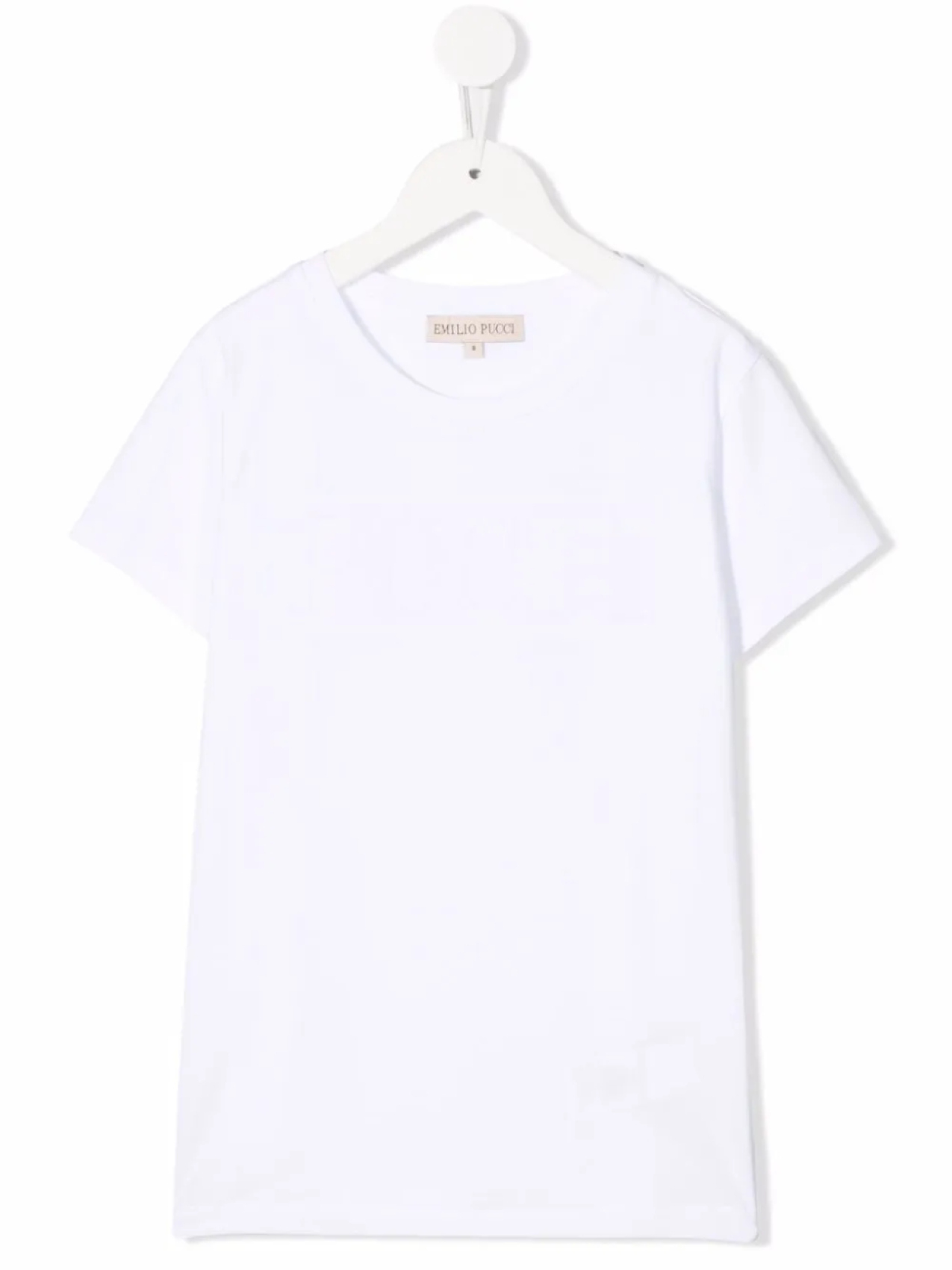 

PUCCI Junior футболка с короткими рукавами, белый