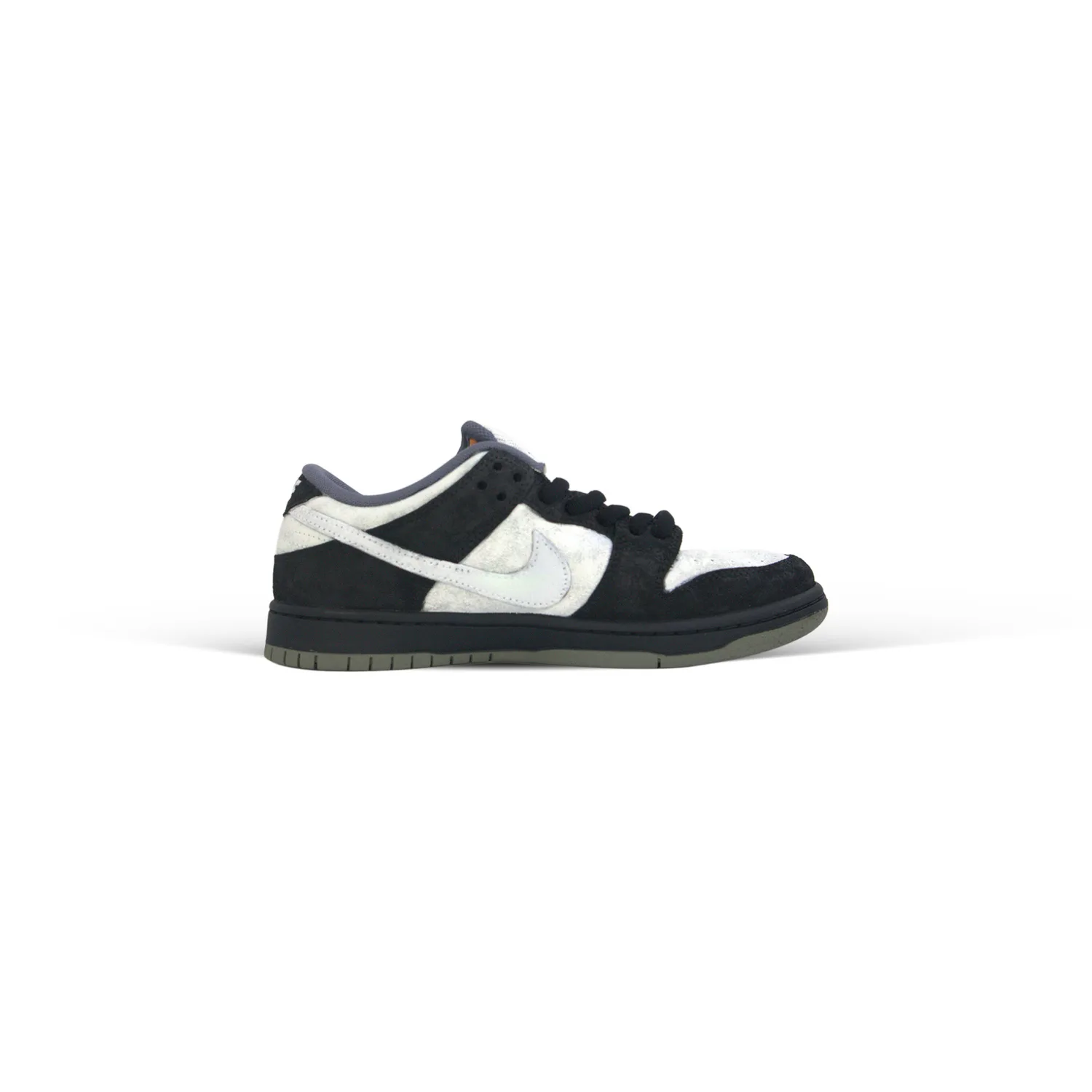 Nike Dunk SB Starry Night Chessboard Suede Street Abrasion Resistant Low top Unisex Black White — фото 3