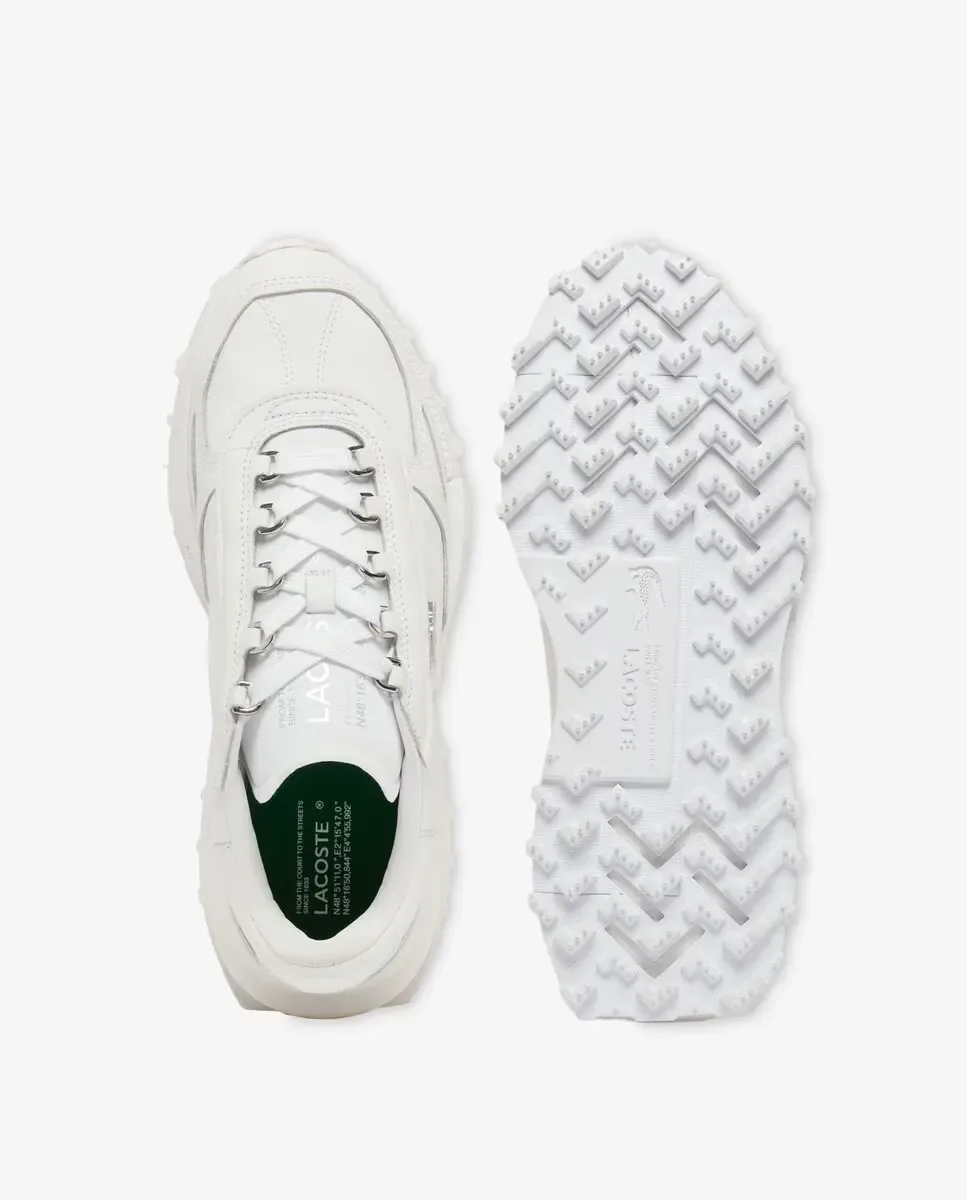 Мужские кожаные кроссовки Elite Active Lacoste, белый — фото 2