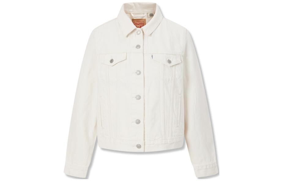 

Женская джинсовая куртка Levi's levi’s, цвет White, Белый, Женская джинсовая куртка Levi's levi’s, цвет White