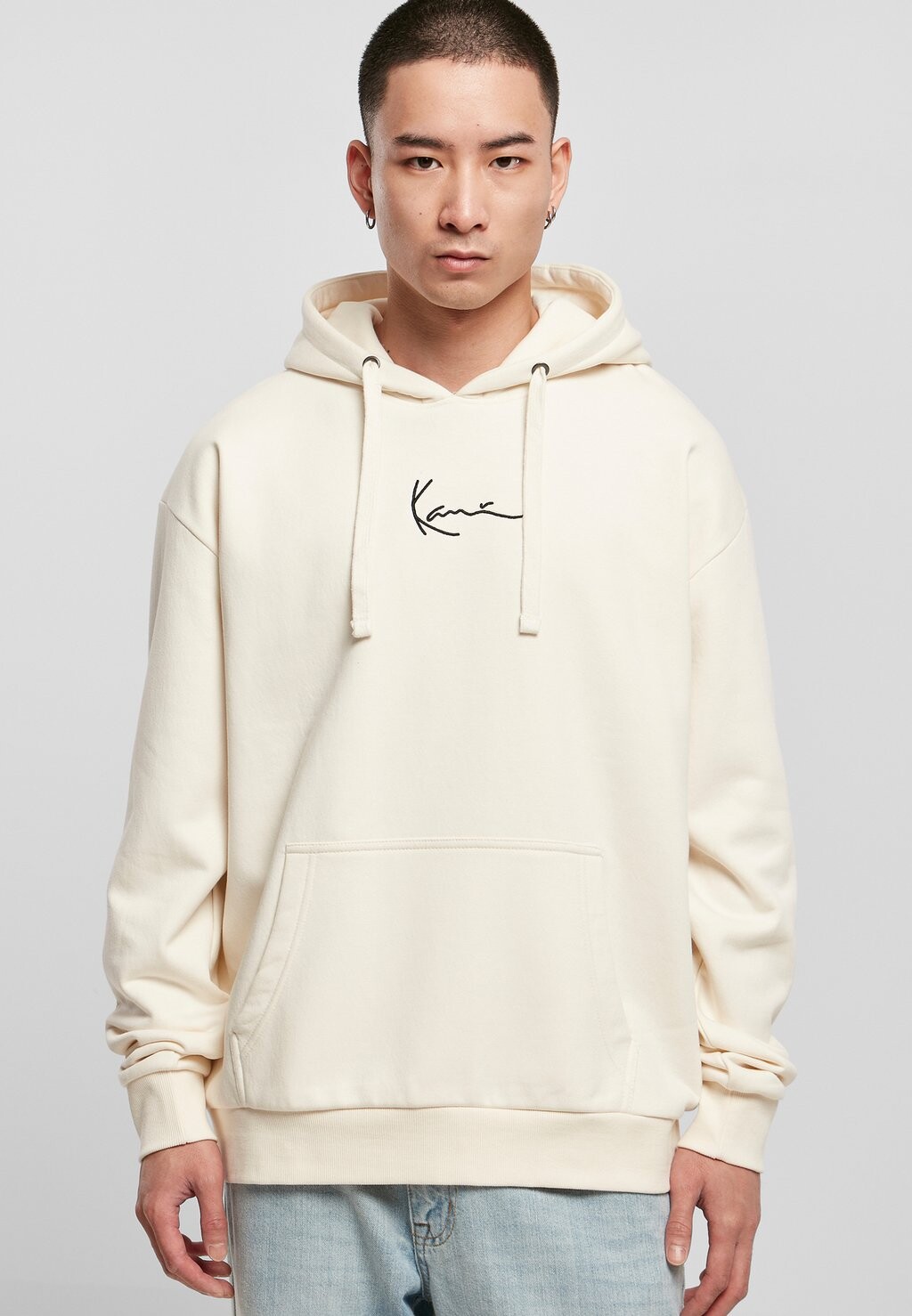 

Толстовка SMALL SIGNATURE ESSENTIAL Karl Kani, кремовый белый