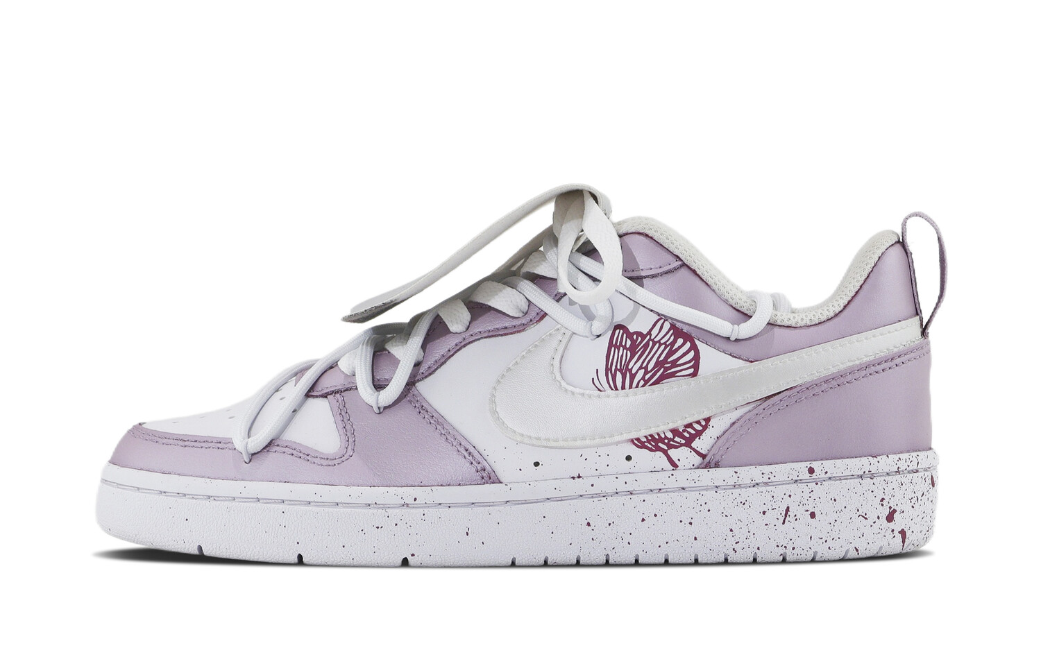 

Кроссовки Nike Court Borough Skateboarding Shoes Women's Low-top White/silver/pink, серебряный, Серый, Кроссовки Nike Court Borough Skateboarding Shoes Women's Low-top White/silver/pink, серебряный