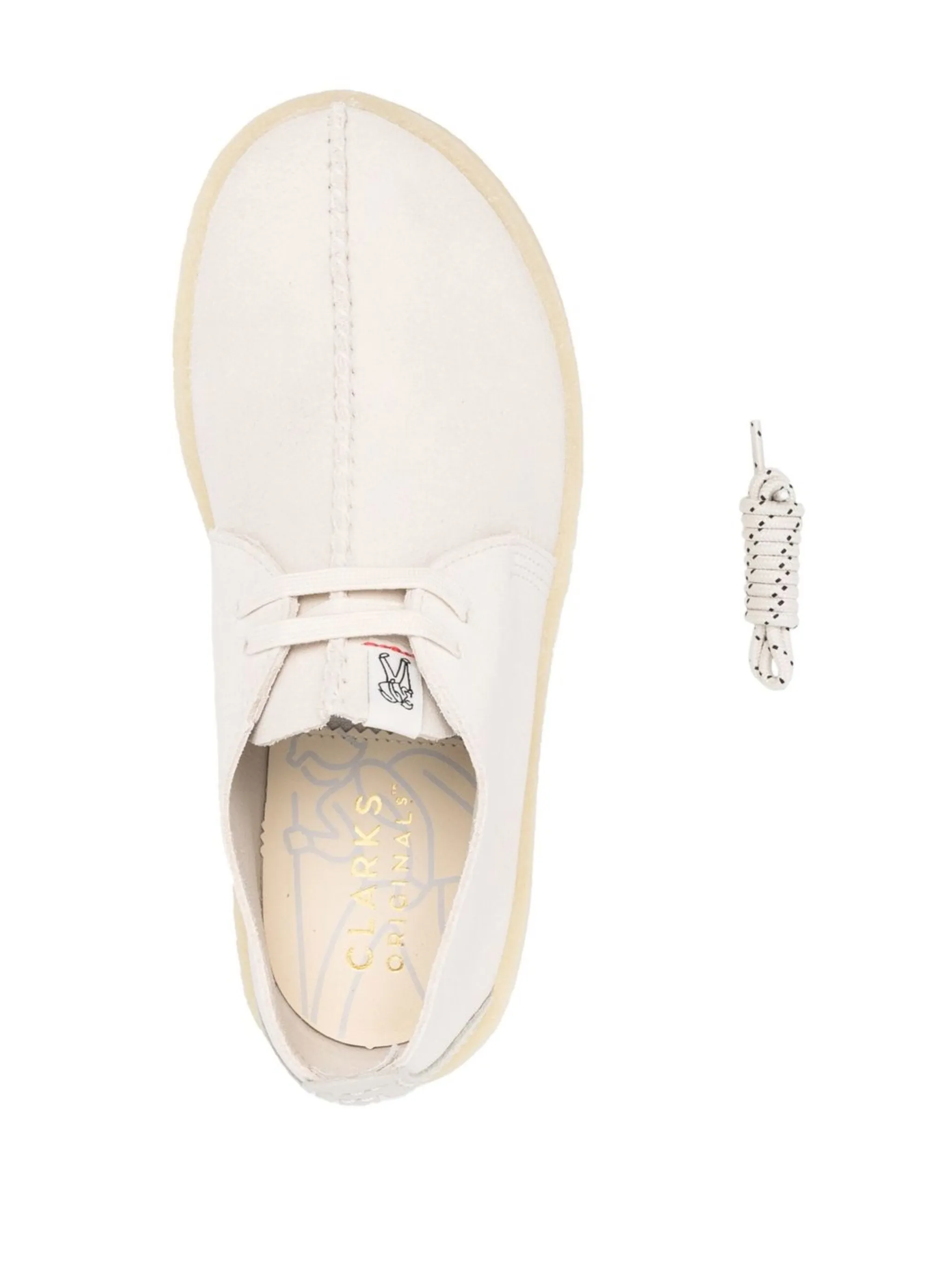 Туфли дерби Trek Cup на шнуровке Clarks Originals, кремовый — фото 4