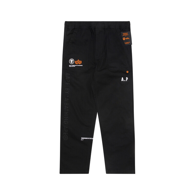 

Повседневные брюки мужские черные Aape, черный