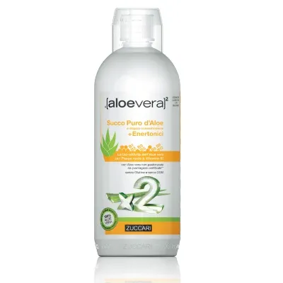 

Zuccari AloeVera 2 Чистый сок алоэ двойной концентрации + Enertonics 1 л Aloevera2