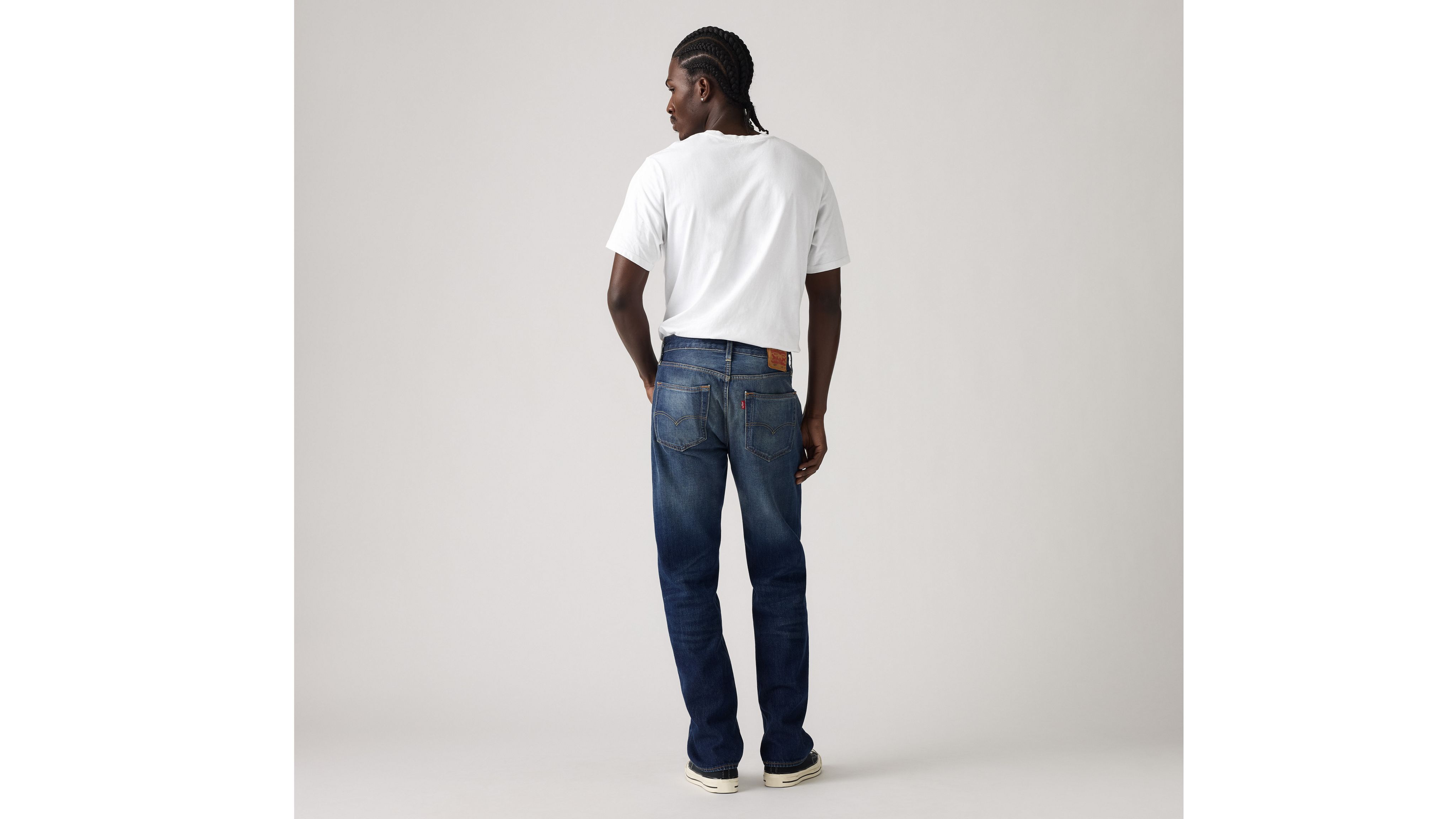 Мужские джинсы 501 Original Fit Levi's, Rockwell Morning - Dark Wash — фото 4