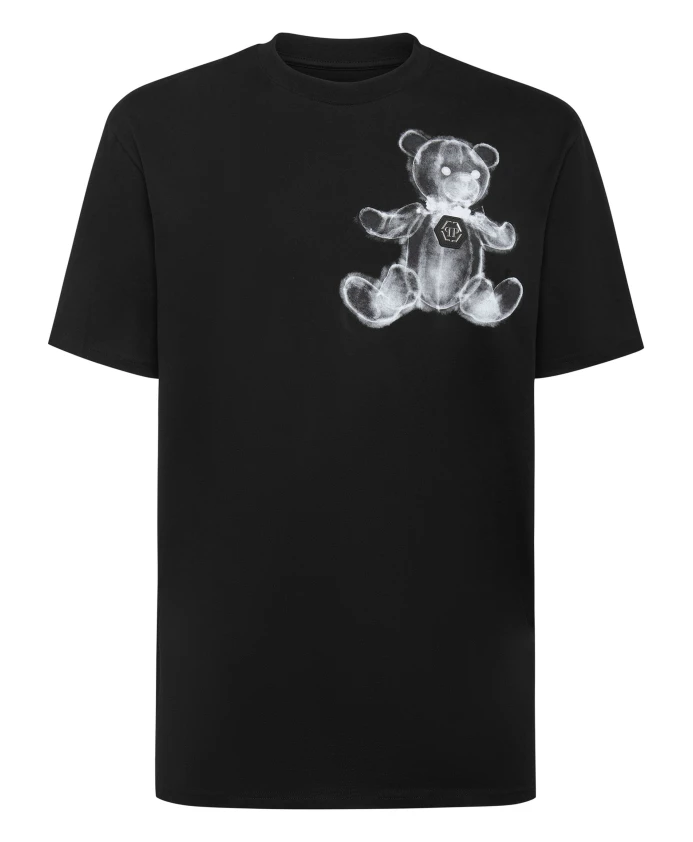 

Футболка с круглым вырезом "Тедди" Philipp Plein, черный