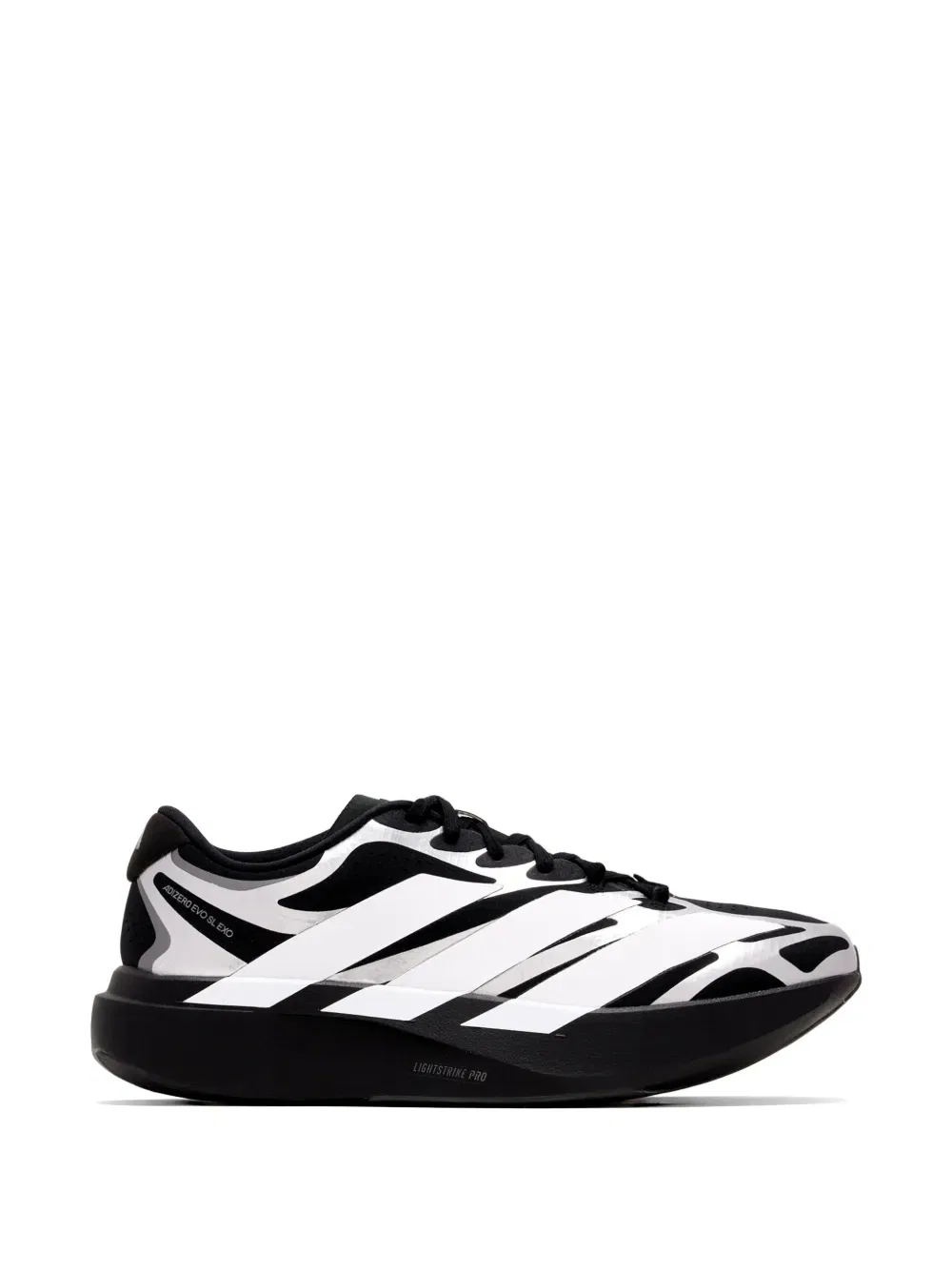 Кроссовки Adizero evo на шнуровке Adidas, черный