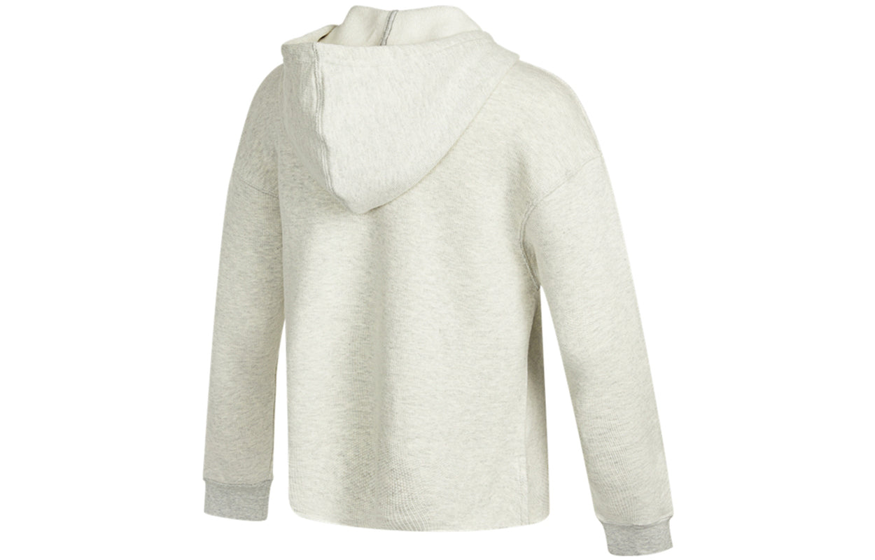 Худи (WMNS) Nike Athleisure Casual Sports Hooded Knit Light Grey Hoodie — фото 2