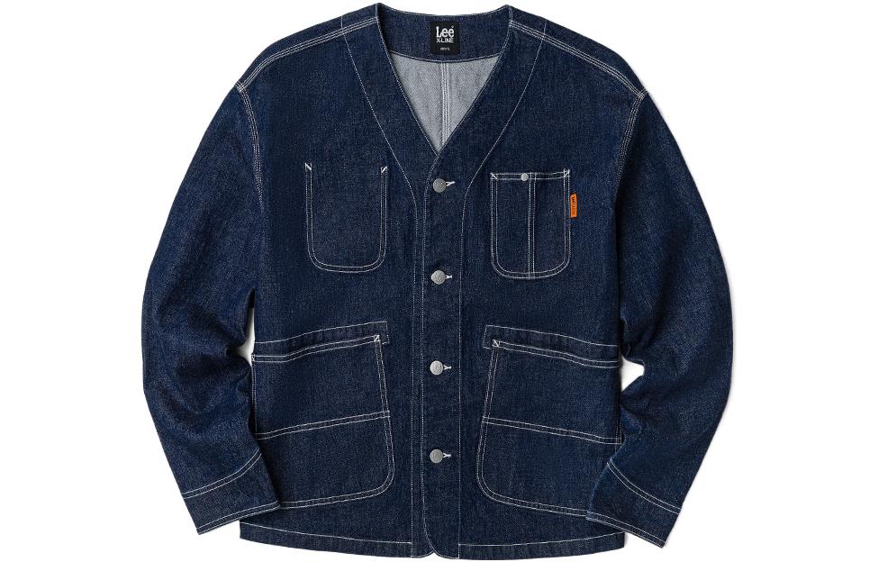 

Lee Джинсовая куртка мужская средняя тёмно-синяя, Medium Dark Blue