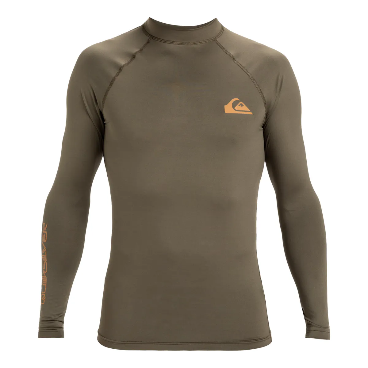 

Мужская повседневная футболка Quiksilver Surf, коричневый