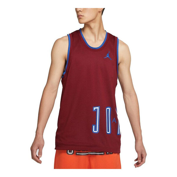 

Футболка спортивная ДНК логотип жилет мужской Air Jordan, красный
