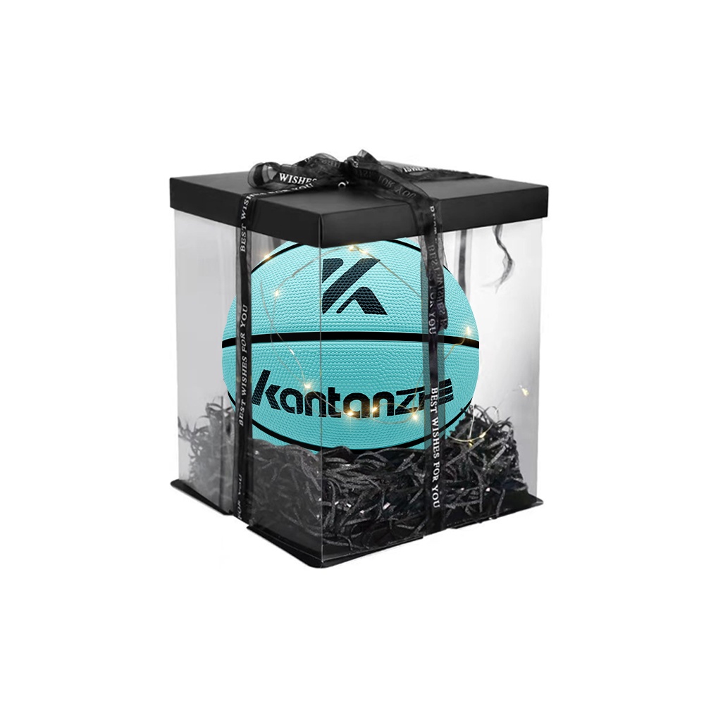 

KANTANZHE Резиновый баскетбольный мяч Tiffany Green размер 7 тренировочный unisex