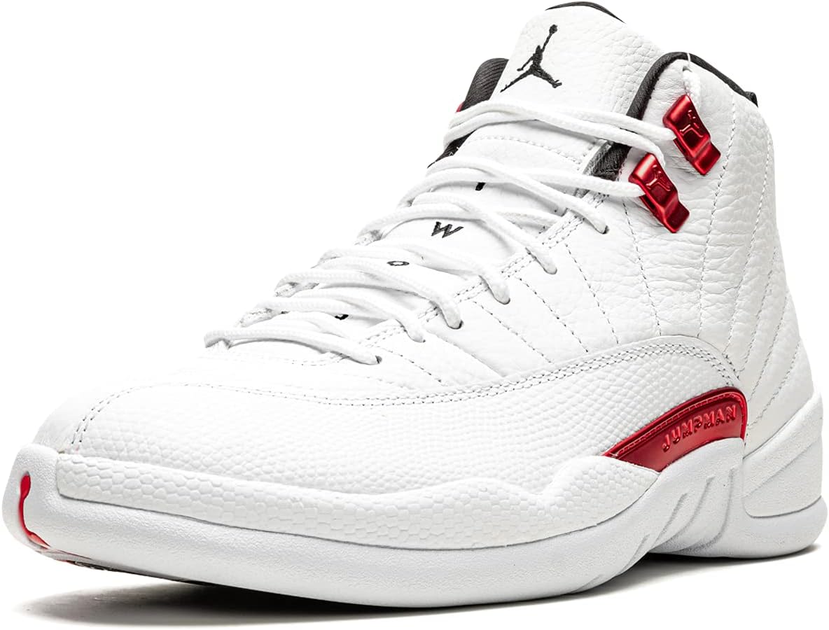 Мужские кроссовки Nike Air Jordan 3 Retro, белый/черный/красный — фото 4