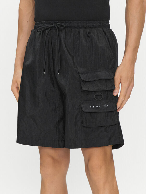 

Спортивные шорты свободного кроя Adidas, черный