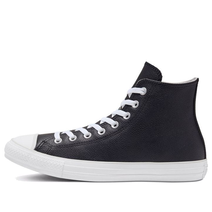 

Кеды Converse Seasonal Color Leather Chuck Taylor All Star 'Black White', черный