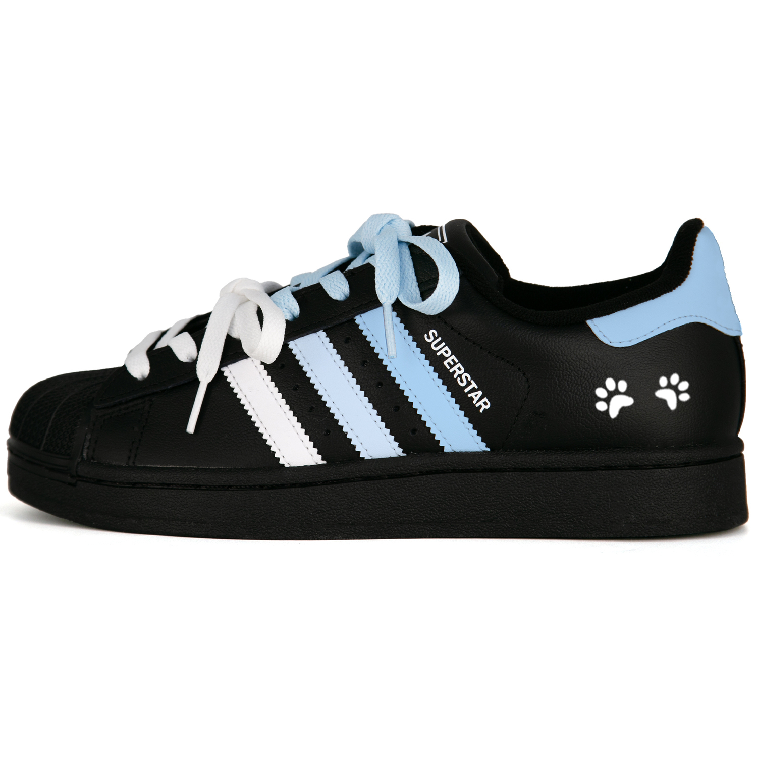 

Adidas Originals Детские низкие скейтбордистские кроссовки Superstar 2 Between Cloud Seas, износостойкие, черные, унисекс