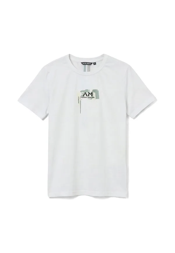 Футболка с принтом Antony Morato, White — фото 3