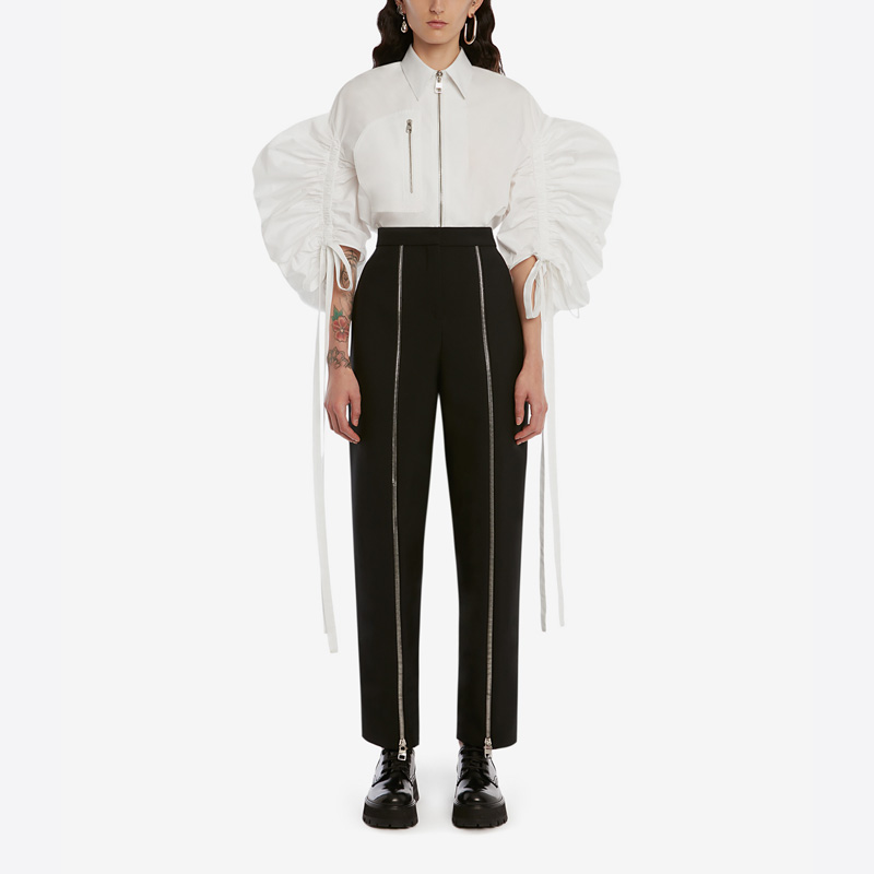Alexander McQueen Женская белая рубашка — фото 4