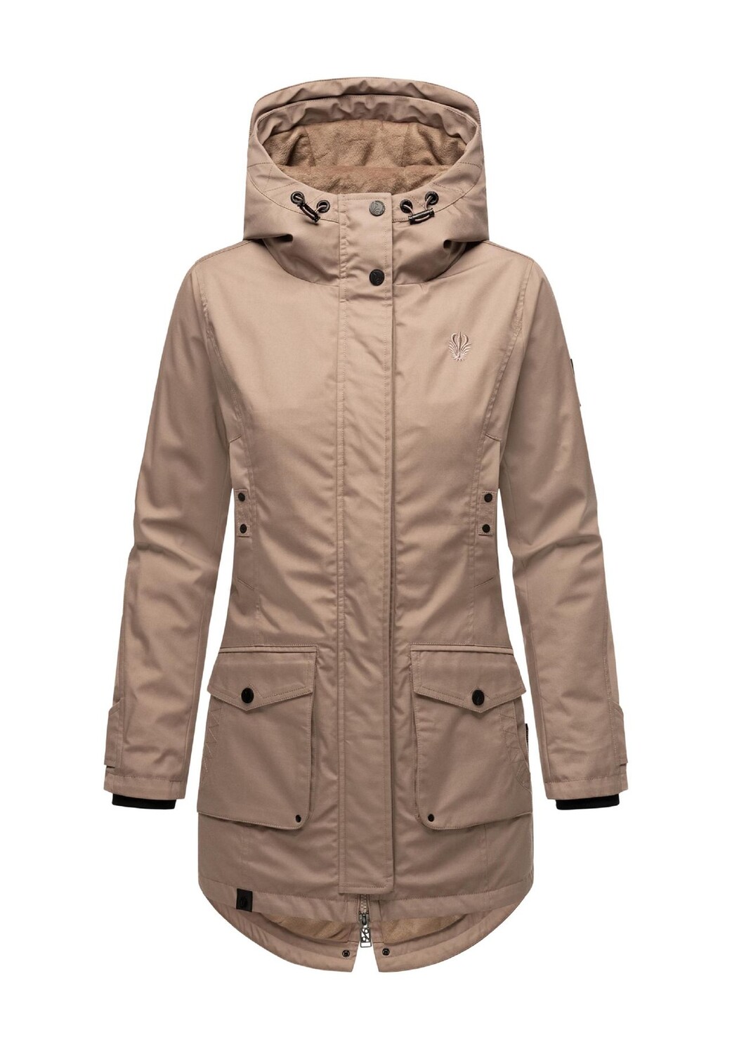 

Зимняя куртка Brinjaa NAVAHOO, цвет Taupe Grey
