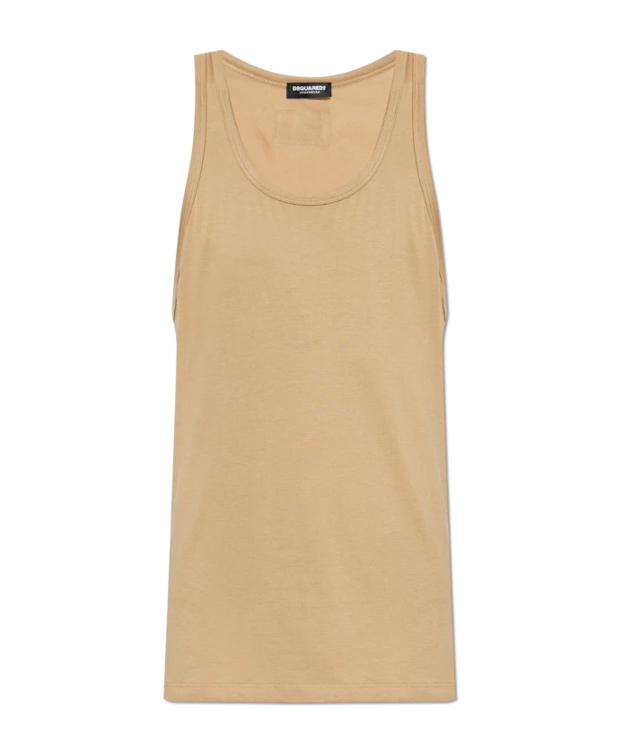 

Футболка без рукавов Dsquared2, бежевый