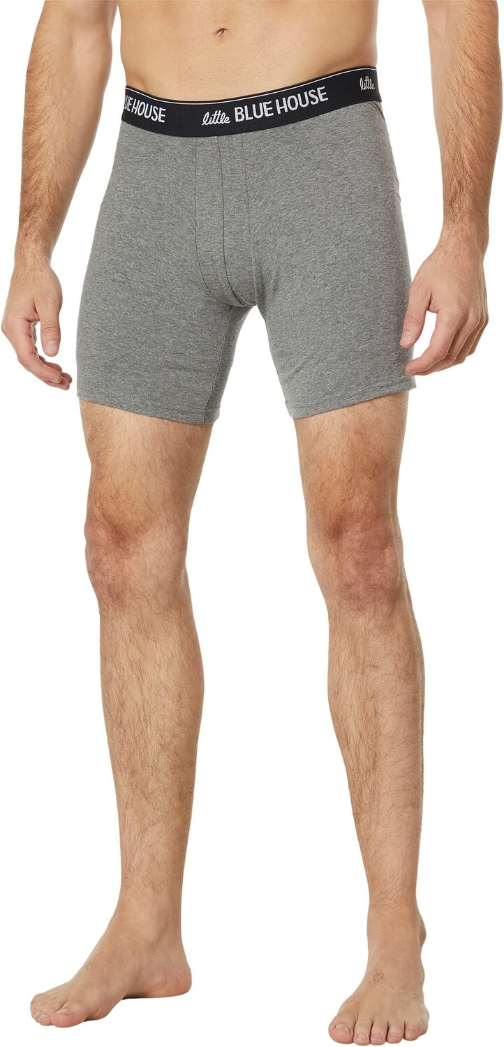 

Боксеры Little Blue House by Hatley Nice Footballs Boxer Brief, серый