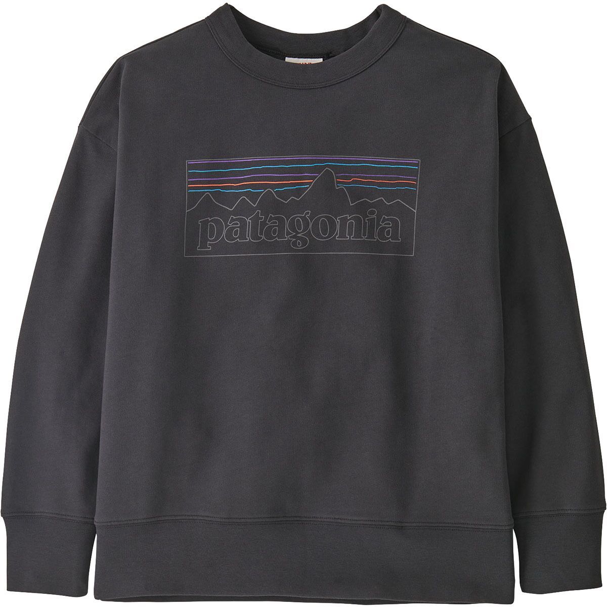 

Свитшот кружевной — детский Patagonia, черный