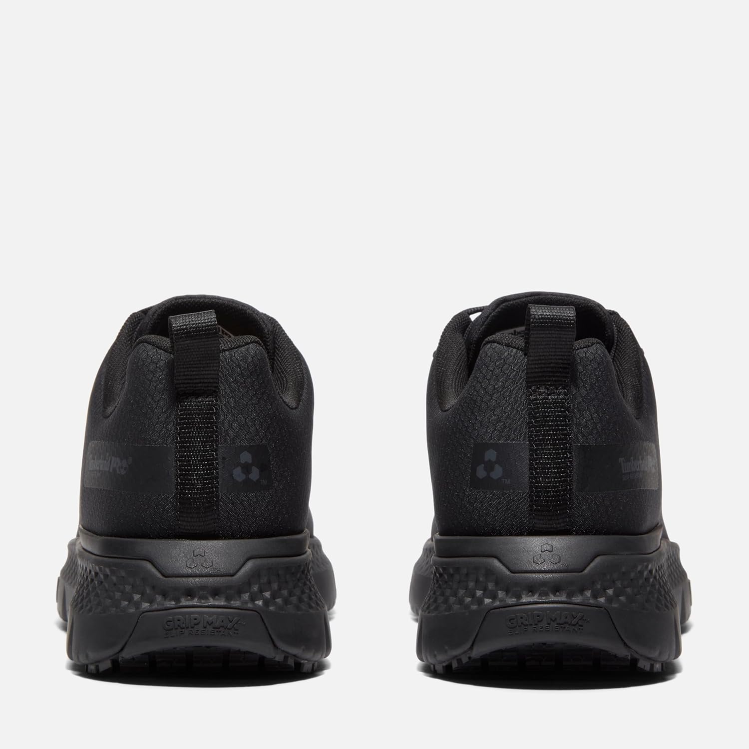 Timberland PRO мужские рабочие туфли для гостиничного бизнеса с мягким мысом Power Shift Ripstop Nylon, устойчивые к скольжению Gripmax, Black — фото 4