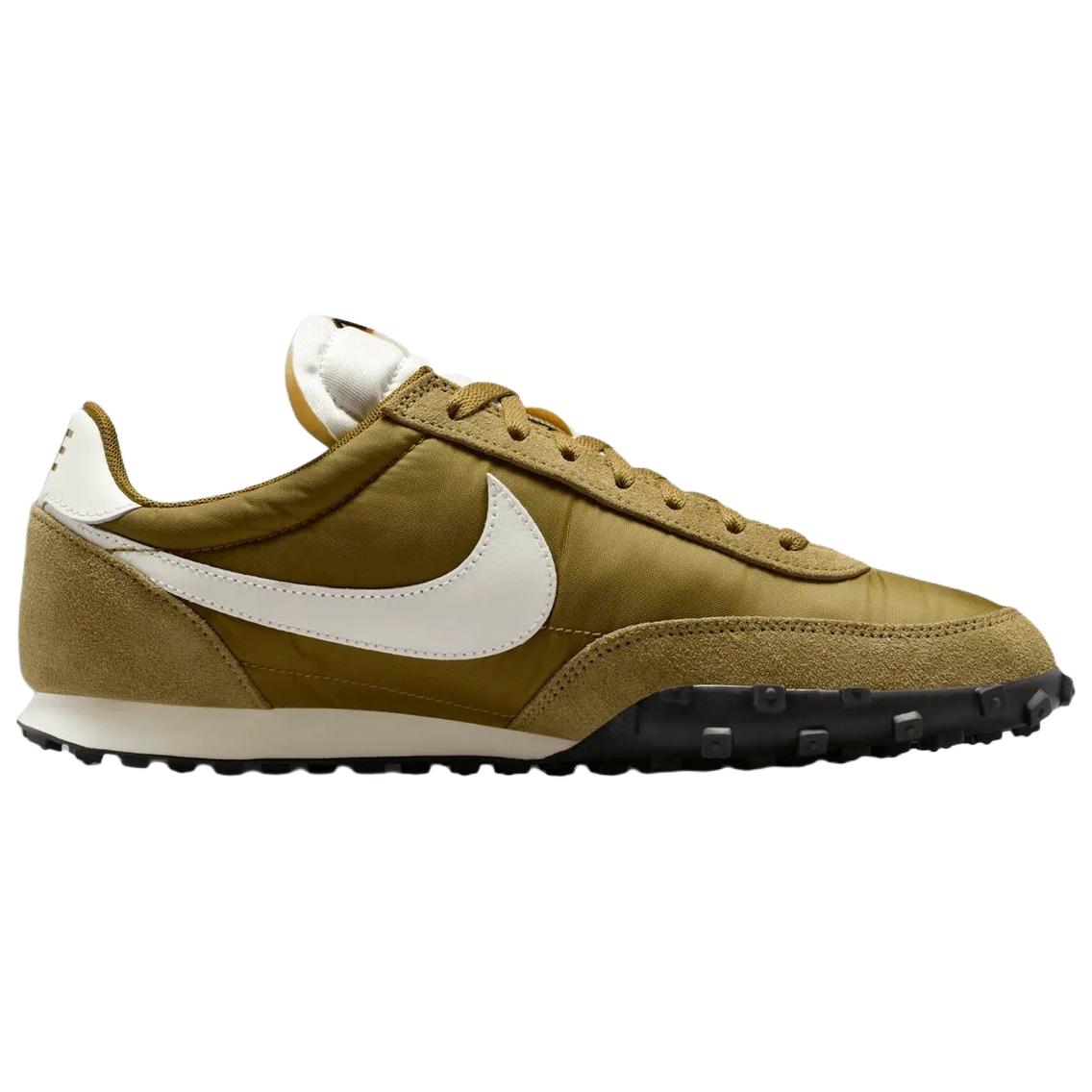 Nike Waffle Racer повседневные кроссовки мужские оливковый зеленый — фото 3