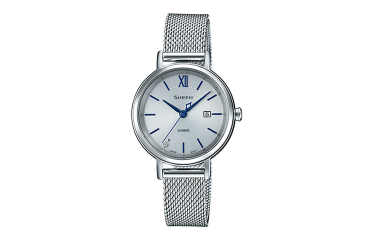 

Женские часы SHEEN Silver SHS-D300M-7APR CASIO