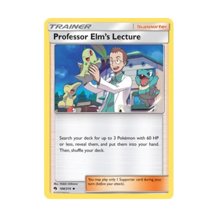 

CCG Лекция профессора Элма (U) № 188, Pokemon - SM - Lost Thunder - Singles