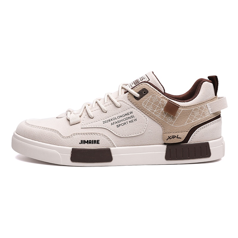 

Нескользящие низкие кроссовки для мужчин King Jinmai, Beige Brown Spring Fall