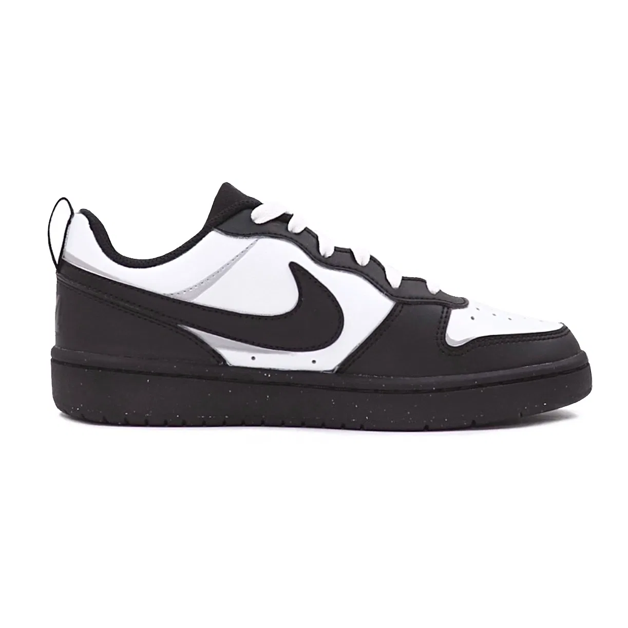 Кроссовки детские Nike Court Borough Pilates Leather Low Top Black — фото 4