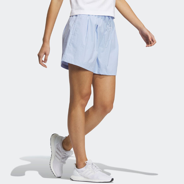 X SEEBIN Co-branded SS23 Повседневные шорты женские Blue Dawn Adidas — фото 4
