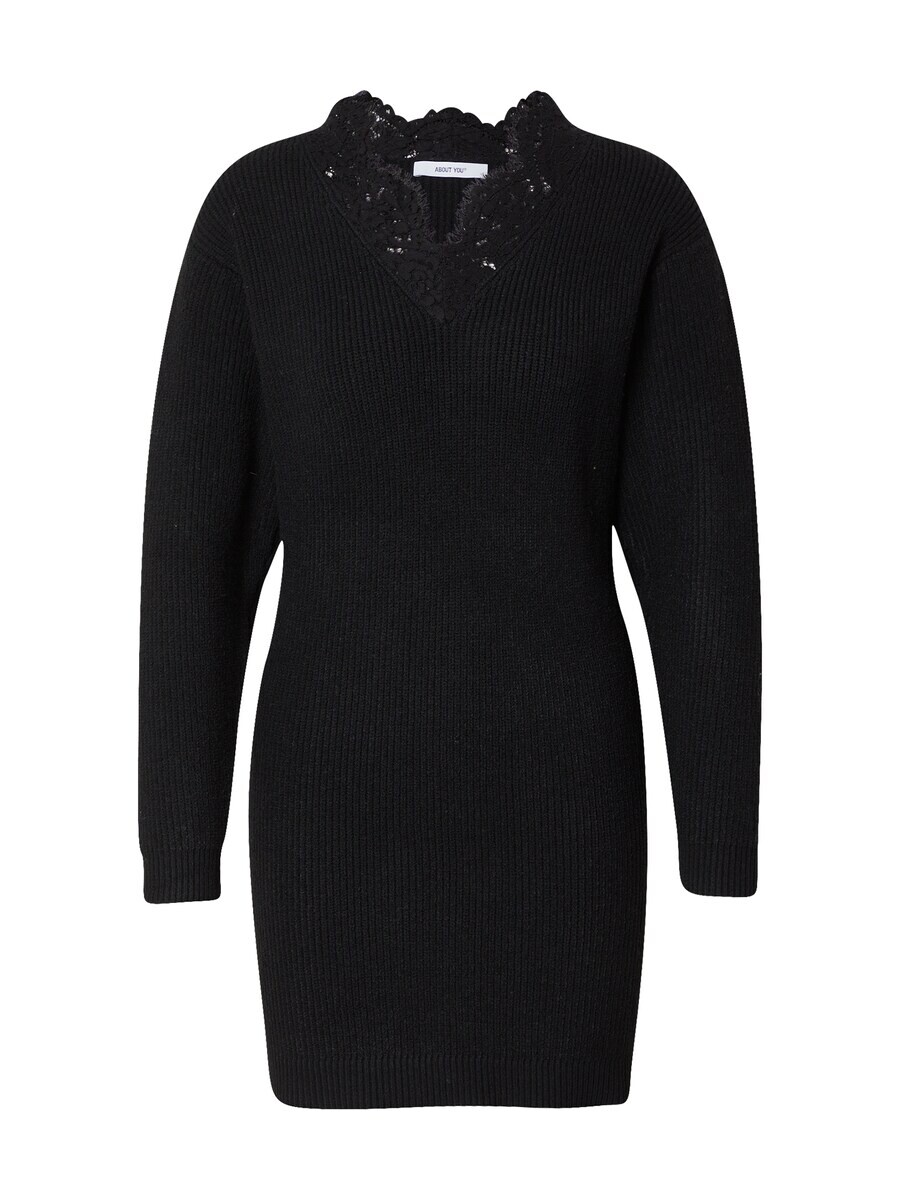 

Вязаное платье ABOUT YOU Knitted dress, черный