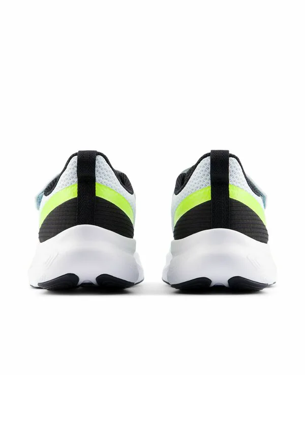 Кроссовки на липучках New Balance, Glint Blue/Alkaline Green — фото 4