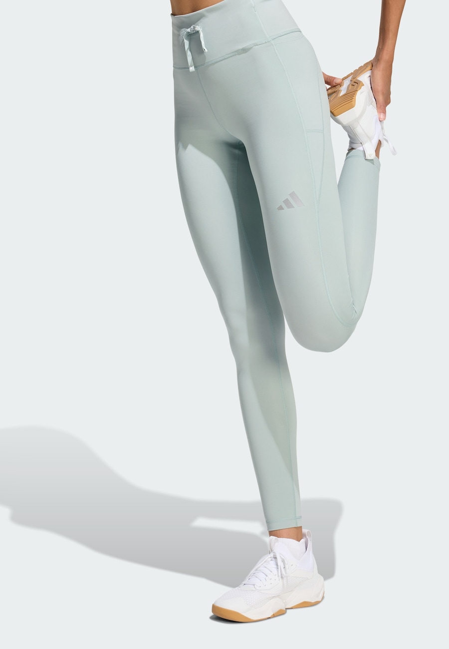 Узкие спортивные брюки ADIDAS PERFORMANCE Essentials, мятный — фото 3