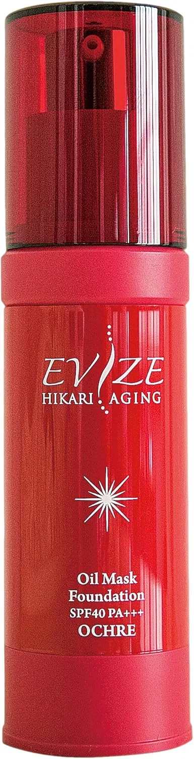 Масляная тональная основа Ebise Hikari Aging Oil Mask Foundation, натуральный