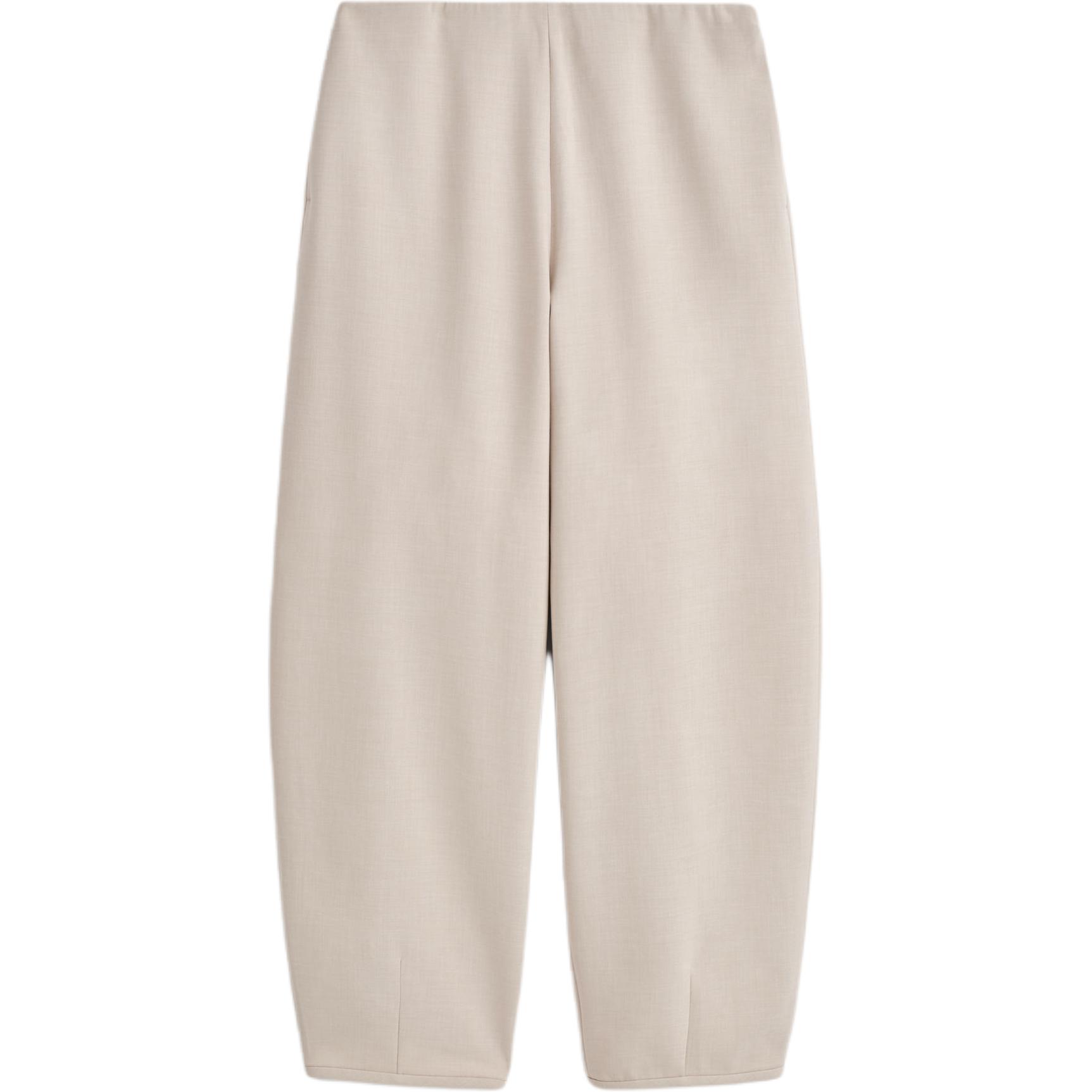 

COS Женские повседневные брюки светло-бежевого цвета